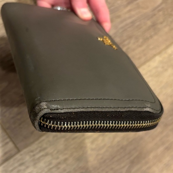 PRADA HALF ZIP WALLET - Picture 2 of 8